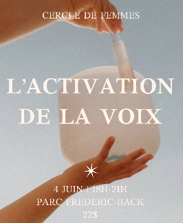 Visuel de l'événement L'activation de la voix